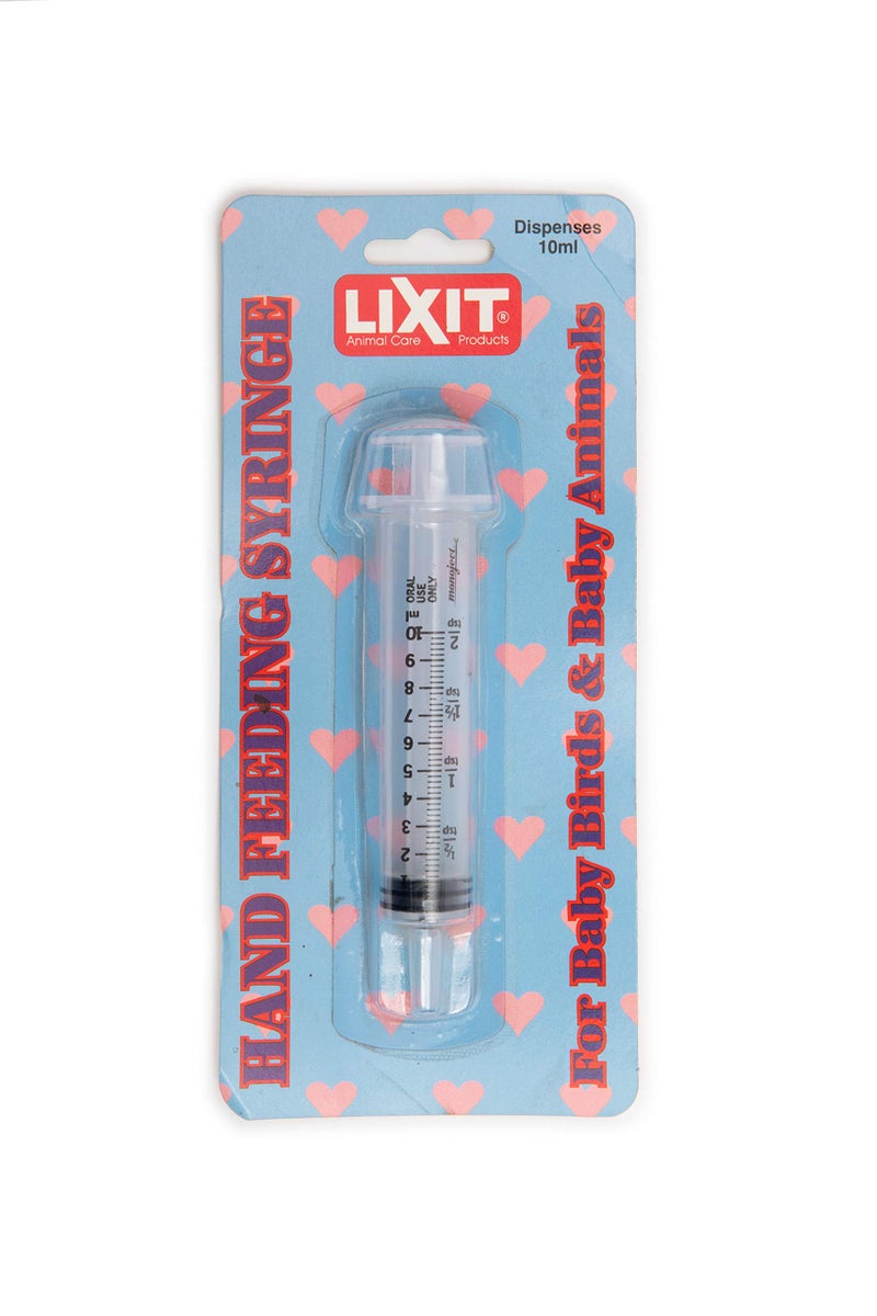 Lixit Hand Feeding Syringe for Baby Animals, 10 ml - Image 1